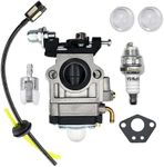 LIZAPUS Carburetor Carb Compatible with Harbor Freight Predator 52cc Earth Auger 56257 57341