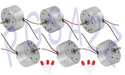 PGSA2Z™ 3v dc Generator Motor (Pack of 6) with 6pcs led Free