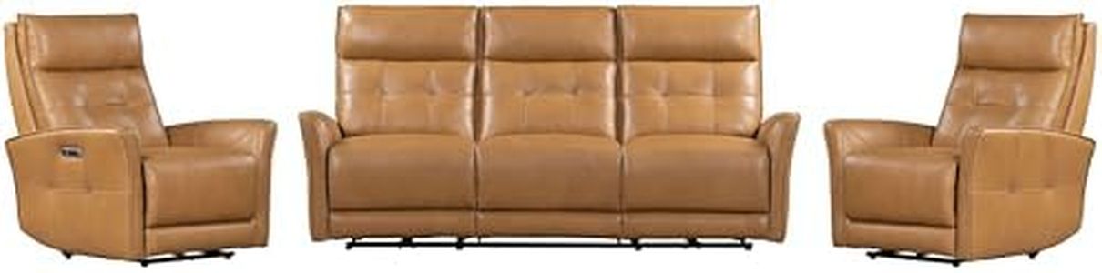 Parker Living Gershwin - Lucca Butterscotch Power Reclining Sofa and Two Recliners