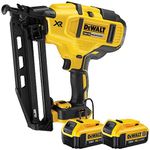 Dewalt DCN660N 18v XR Brushless Fix Nailer with 2 x 4.0Ah DCB182 Batteries