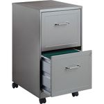 Lorell LLR16873 SOHO 18 2-Drawer Mobile File Cabinet