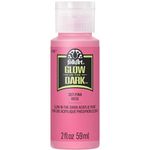 FolkArt Glow in the Dark Acrylic Paint (2 Ounce), K2871 Pink