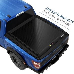 Bestwyll Retractable Hard Tonneau Cover Fits Ford F-150