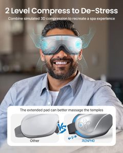 RENPHO Eyeris 2 Eye Massager – Heat & Vibration for Relaxation