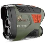 AOFAR Hunting Range Finder 800/1000 Yards,6X Magnification, Waterproof Archery Rangefinder for Bow Hunting with Range,Scan and Speed Mode, Free Battery, Carrying Case