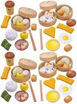 jojofuny 58pcs Pretend Play Food Se