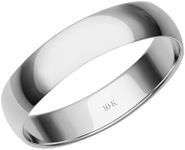 Men's 10K Gold Wedding Band Classic