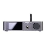 LOXJIE A30 MA12070 Desktop Stereo Audio DAC & HiFi Headphone Amplifier Support APTX NJW1194 Bluetooth 5.0 with Remote Control