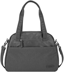 Travelon Anti-Theft Metro Medium Carryall Tote, Gray Heather