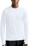 Long Sleeve T Shirt Mens Gym Quick 