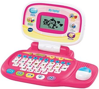 VTech Pre-School My Laptop-Rosa, Colore, 20.9H x 27.1W x 6.8D, 155453
