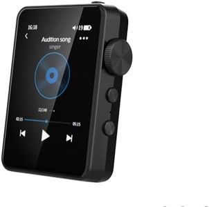 MP3 Player with Sleep Headphones Built-in Sleep Music Bluetooth 5.3. Portable Music Player, 2.4-inch Touch Full Screen with Speakers, FM Radio, Voice Recorder (with 32GB) Max 256GB Expand