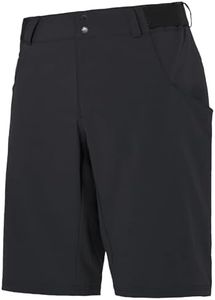 VAUDE Loamer Shorts II für Herren – MTB Shorts, Gepolsterte Fahrradshorts für Trails und Touren, Leicht und schnell trocknende Fahrradhose für Herren - Black, M