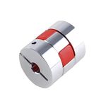 D30*L35 High Strength Flexiable Coupling Aluminium Alloy Plum Model Motor Shaft Coupler with Inner Diameter 16mm for 3D Printer CNC Machine