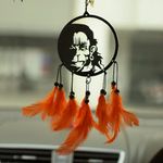 Niya Krafts Fancy Lord Hanuman car Hanging car Rear View Mirror Decor Ornament Accessories Good Luck Dream Catcher Positive Vibes Balcony,Gift, car, Wind Chimes, Room (Hanuaman Dream Catcher)