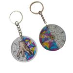 Set of 2 - Wednesday Window/Thing Keychain (Transparent-Resin)