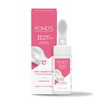 Pond's Bright Beauty Foaming Brush Facewash for Glowing Skin, Deep Clean Pores, All Skin Types, 150 ml