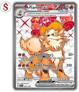 Pokemon - Arcanine ex 224/198 - Scarlet & Violet - Ultr Rare - Full Art