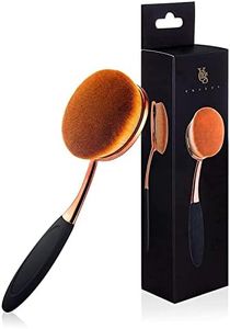 Yoseng Oval Foundation Brush Large Toothbrush makeup brushes Fast Flawless Application Liquid Cream Powder Foundation