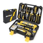 Enventor Tool Kit Set, 108PCS General Household Hand Tool Kit with Storage Toolbox, Small Tool Kits for Home