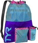 TYR Backpack for Wet Swimming, Gym,