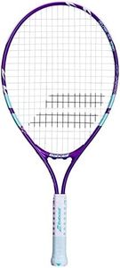 Babolat 2022 B'Fly Junior Tennis Racquets (23", Purple/Blue/Pink)