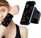 HLOMOM Running Phone Holder,Sports Phone Wristband 360° Rotation & Detachable for iPhone 15/14/13 Pro/12 Pro/11Pro Max/XS/XR/8/7/6s Plus,Samsung Galaxy Suit for 4''-6.5'' Cellphone(S)