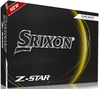 Srixon Z-Star Golf Balls, Z-Star 8, White