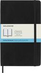 Moleskine Classic Dotted Paper Notebook, Soft Cover and Elastic Closure Journal, Color Black, Size Large 13 x 21 A5- 192 Pages