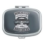 Supernatural Brother's Impala Rectangle Pill Case Trinket Gift Box