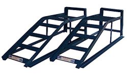 Pair of Heavy Duty Metal 2 Tonne (2000kg) Car Maintenance Ramps