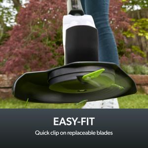 Gtech Cordless Grass Trimmer – Lightweight 18V, 120cm, 30min Runtime, 20 Blades