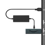 BERLS Fire TV Stick USB Power Cable, Suitable for Fire TV Lite, 4K, Ultra 4K, Roku Streaming, Chromecast Streaming, Xiaomi, Provide Enough Current to Switch Channels and 4K Mode Freely