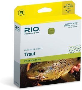 RIO Products Fly Line Mainstream Trout Dt5F Lemon Green, Lemon-Green