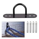 Offfay Battle Rope Anchor, Wall/Ceiling Mount Anchor Bracket Hook for Suspension Straps, Wall Anchor Point for Resistance Trainer, Strength Training Systems, Yoga Swings Hammocks