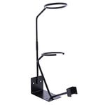 GRAVITY FEED PAINT SPRAY GUN STAND with Strainer Holder