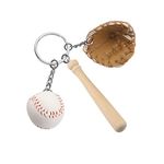 CHOORO Baseball Gift Baseball Keychain Baseball Team Jewelry Baseballl (baseball mode kc)