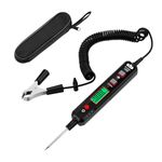 OBDResource Car Voltage Smart Circuit Tester, Power Circuit Probe 0.8-100V DC Voltage Tester Automotive Continuity Test Electrical Tester Car Fuse Tester with Flashlight for Car Battery