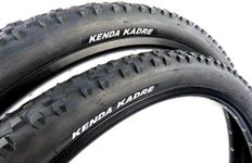 Pair of KENDA K1027 KADRE Bike Tyres, 27.5 x 2.10, Cross-Country MTB, ETRTO 52-584