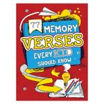 Book Softcover 77 Memory Verses Every Kid Should Know