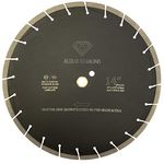 14 inch ALSKAR DIAMOND Heatwave Dry Asphalt Cutting Segmented Diamond Saw Blades (14" Asphalt Cut)