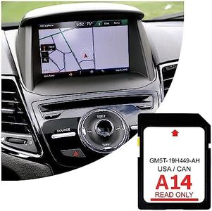 A14 Navigation SD Card,for US&Canada Maps Sync Navigation System SD Card,GM5T-19H449-AG Car GPS Navigation SD Card Compatible with Ford Lincoln(A14)…