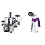 Inalsa 1000W Food Processor (Silver, Black)