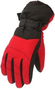 Kids Winter Gloves Waterproof Warm Snow Ski Gloves for Boys Girls Outdoor Sports Mittens Windproof