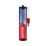 Loctite Power Grab All-Purpose Construction Adhesive, high strength, high tack, gap-filling adhesive, No-nails and screws, Bonds to wood, MDF, concrete, glass, marble, granite, stone,brick,460g*25