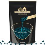 Lifestance Hard Wax Beans Hair Removal Kit, for Facial, Brazilian Bikini, Underarms, Back and Chest, Legs At Home Waxing (1.1Lb, Blue Refill)