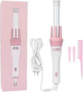 bosig® Curling Iron Wand, Professional Fast Heating Hair Curler, Ceramic Curling Iron, 360° Automatic Rotating Hair Curler, Electric Hair Curler, Curling Iron, Cool Ripples