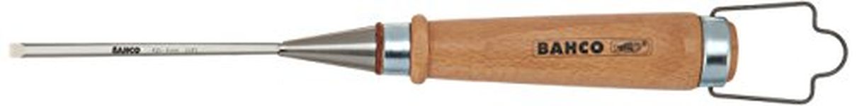 Bahco 425-6 Chisel with Wooden Handle, 1/4"