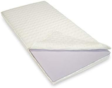 Bodyprime Plus - Gel-Schaum Topper ca. 8cm - Vergleichssieger SEHR GUT - Deutscher Markenhersteller - für Matratzen, Boxspringbetten, Schlafsofas - Bezug waschbar - 100 x 200 cm