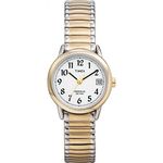 Timex Easy Reader Two Tone Stainless Steel Expansion Band Watch (Model: T2H4919J)